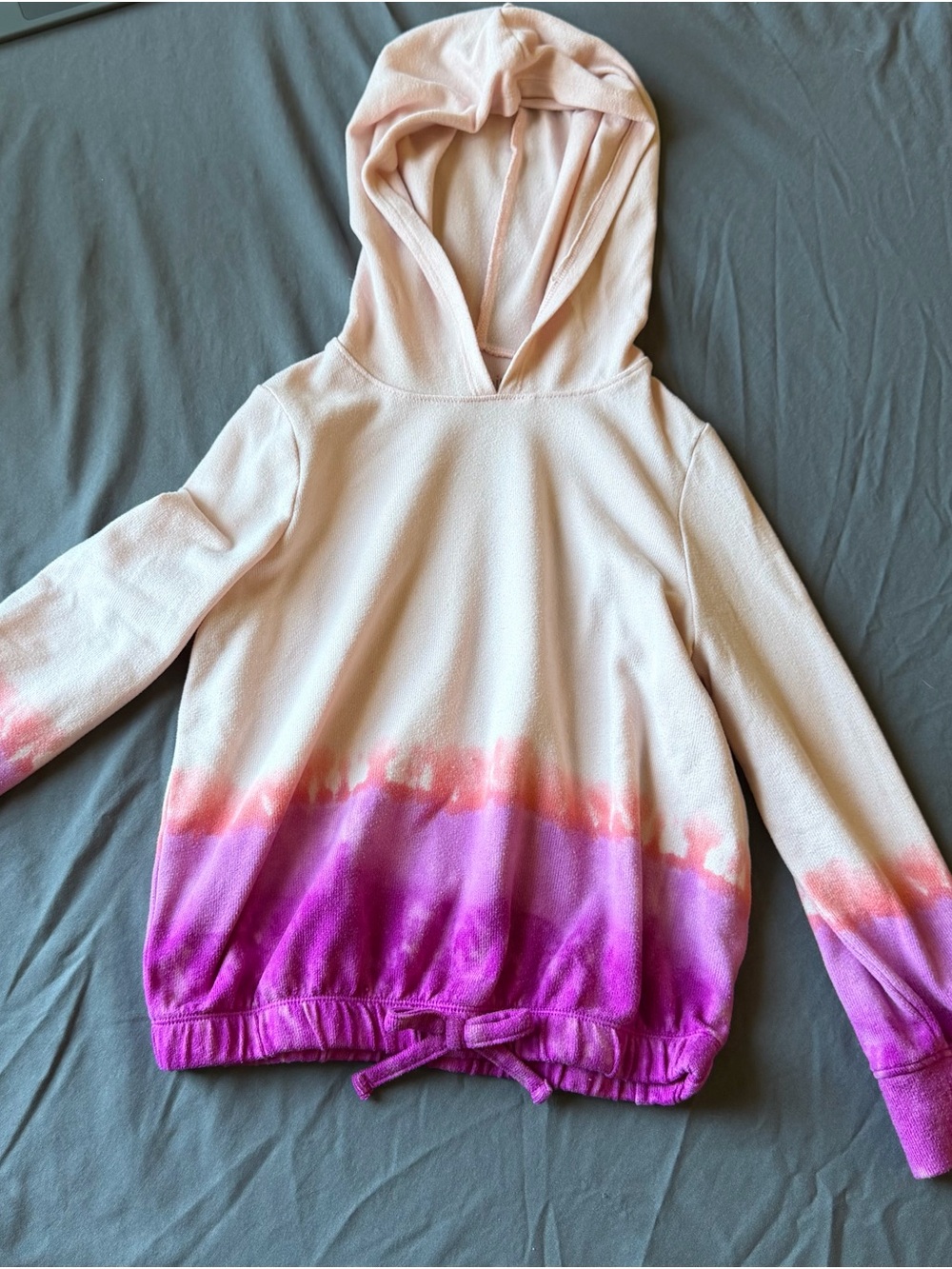 jumping beans Ombre Hoodie - Cream, Pink & Purple